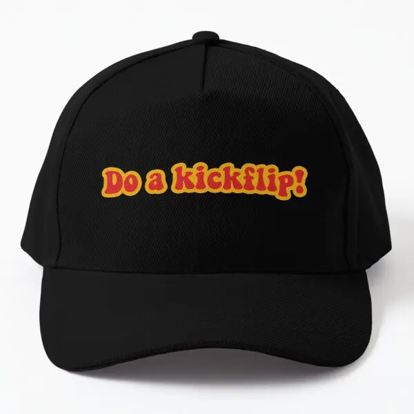 

Do A Kickflip Kick Flip Baseball Cap Hat Women Sun Printed Solid Color Bonnet Casquette Casual Summer Sport Hip Hop Boys