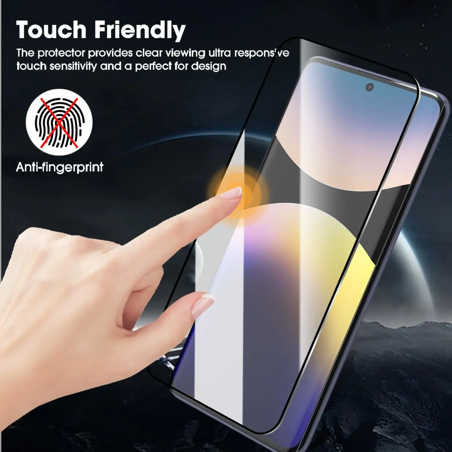 Фото 5 шт. антишпионской защитной пленки из закаленного стекла для Honor X5d X5C X5b Plus Play 10A, без пыли, легкая установка, защита экрана от посторонних глаз. №5