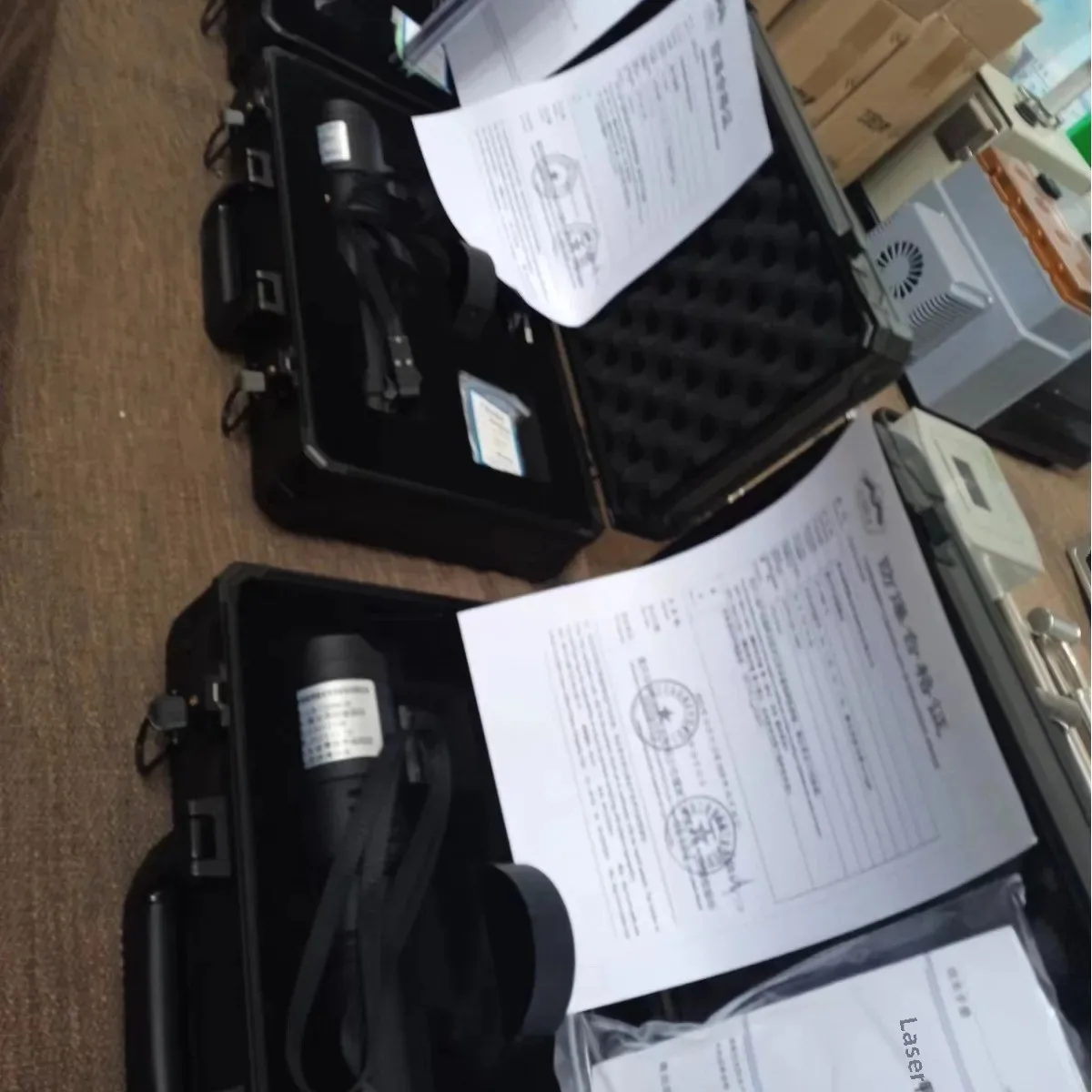 Ручной лазерный акриловый дистанционный измерительный прибор LB-150M-IS непрерывное