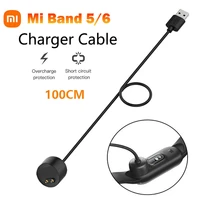 xiaomi mi band 6 magnetic fast charging adapter wire for mi band 5 smart bracelet wristband accessories mini usb charger cable
