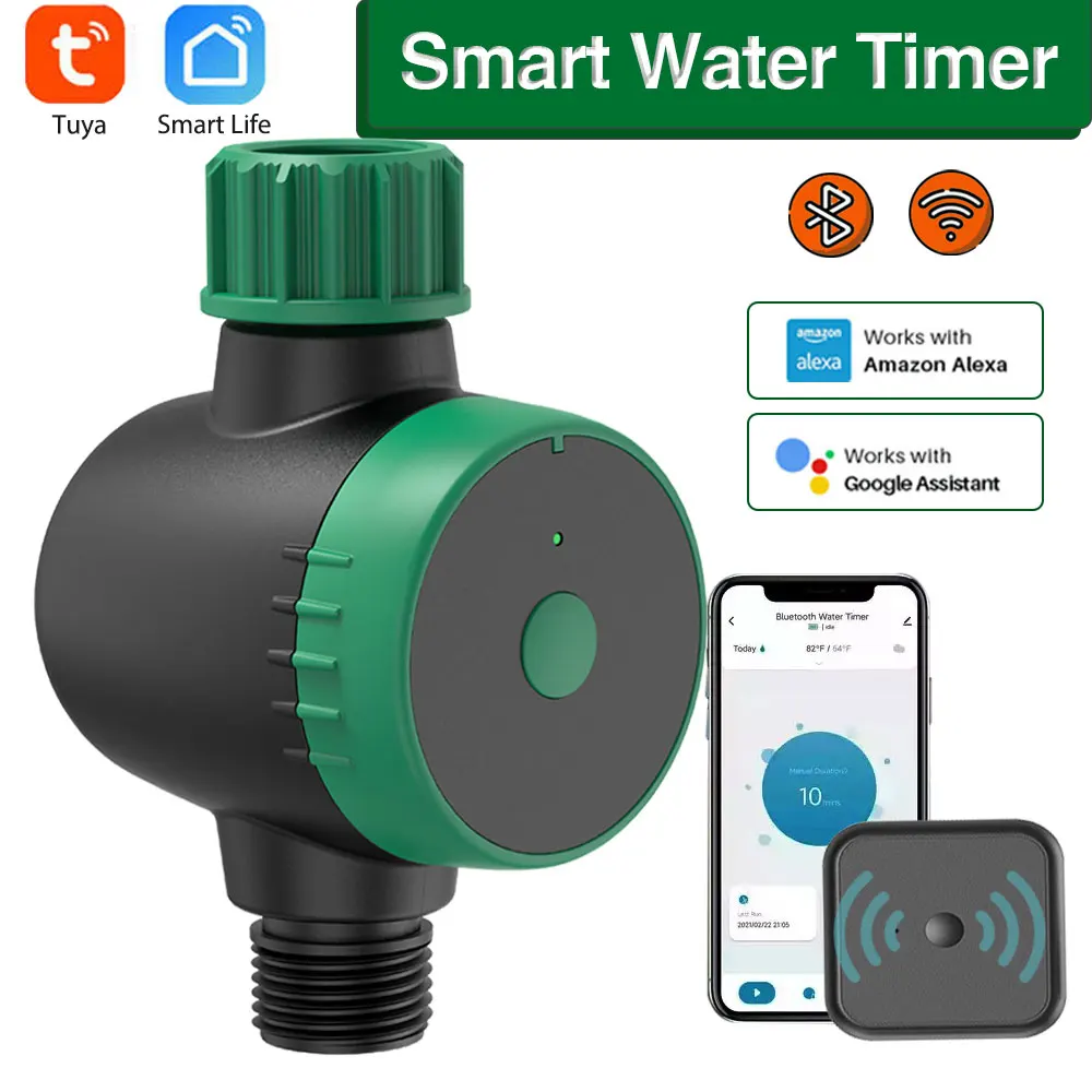 

NEW Garden Smart Water Timer IP55 Bluetooth/Wifi Sprinkler Timing Watering Device Automatic Drip Irrigation Controller Valve