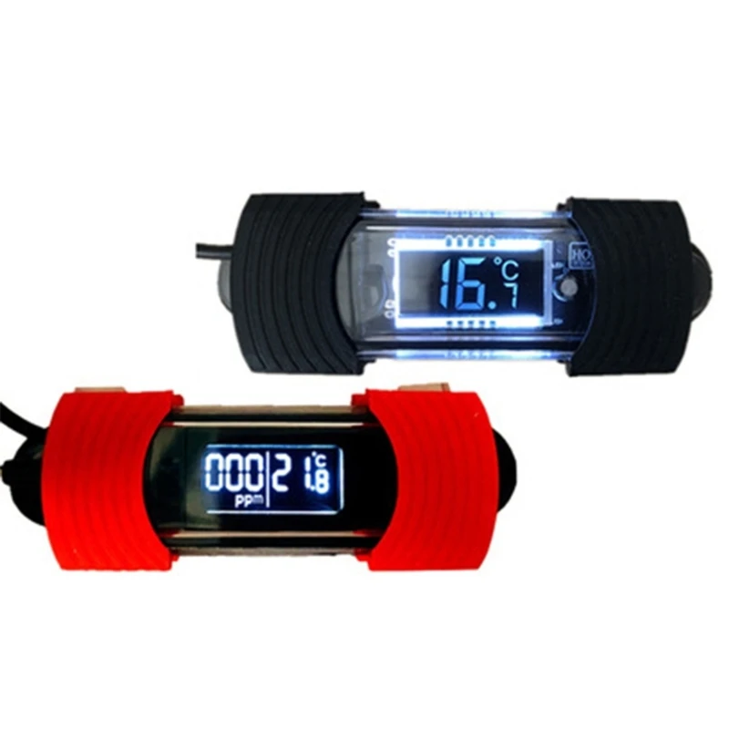 

Аквариумный водонепроницаемый термометр Цифровые аквариумы Погружные термометры с присоской -10-70 ℃ Температурный диапазон