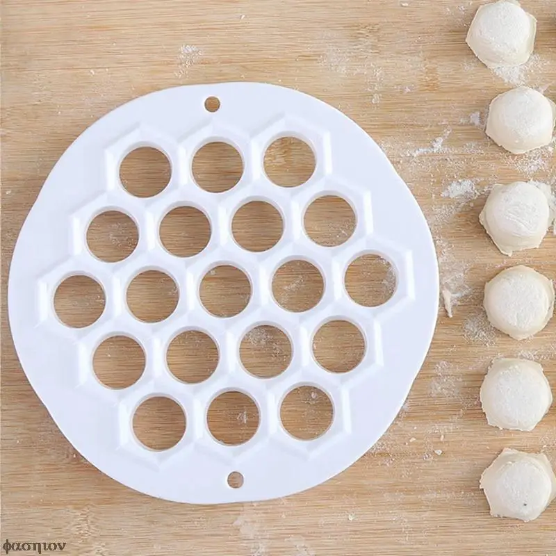 

19 Holes Dumpling Mould Tools Dumplings Maker Ravioli Plastic Mold Pelmeni Dumplings Kitchen DIY Tools Make Pastry Dumpling