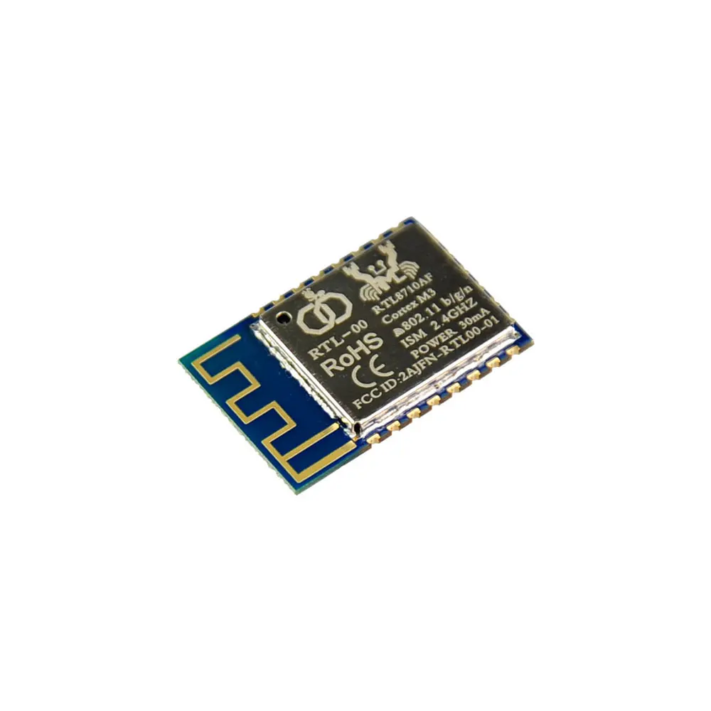 

RTL8710 RTL-00 WiFi беспроводной модуль приемопередатчика SOC 44K 1MB приемник передатчик Встроенная антенна