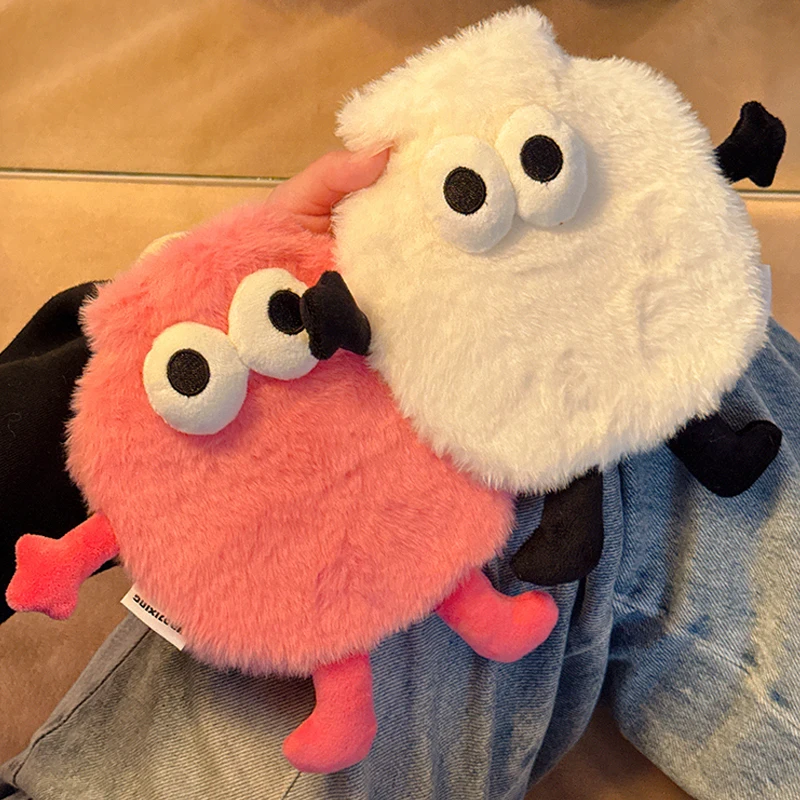 Плюшевая бутылка для горячей воды Monster милая зимняя теплая сумка периода боли