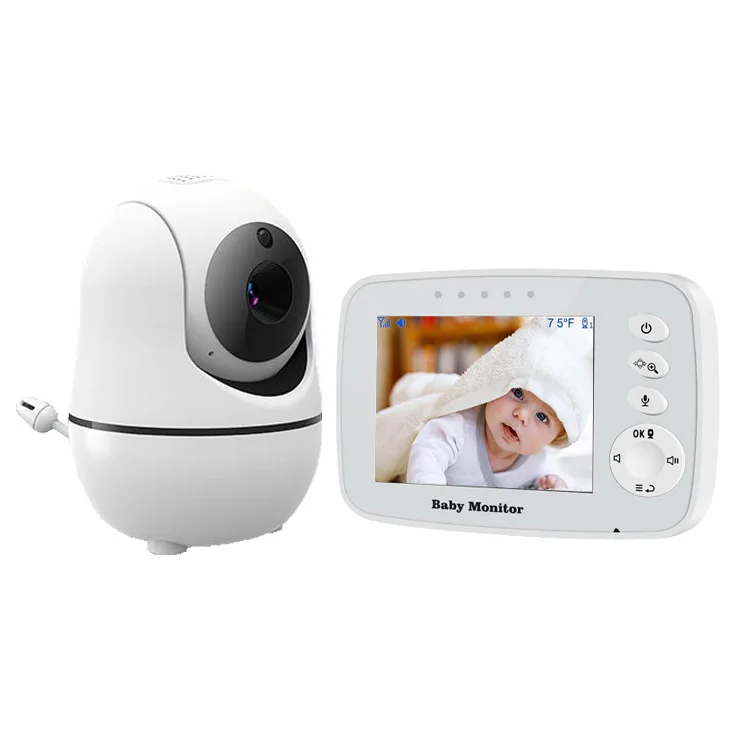 

Wireless LCD Audio Video Baby Monitor VB605 Radio Nanny Music Intercom IR 24h Portable Baby Camera Baby Walkie Talkie Babysitter