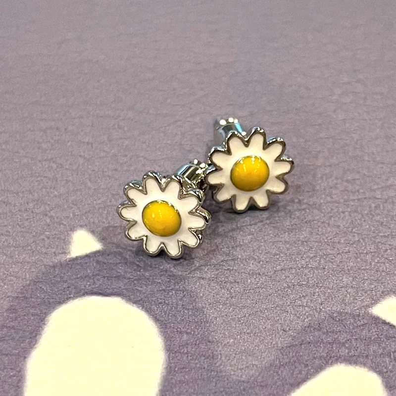 CAOSHI Модные женские серьги-гвоздики с цветком элегантные ювелирные изделия для