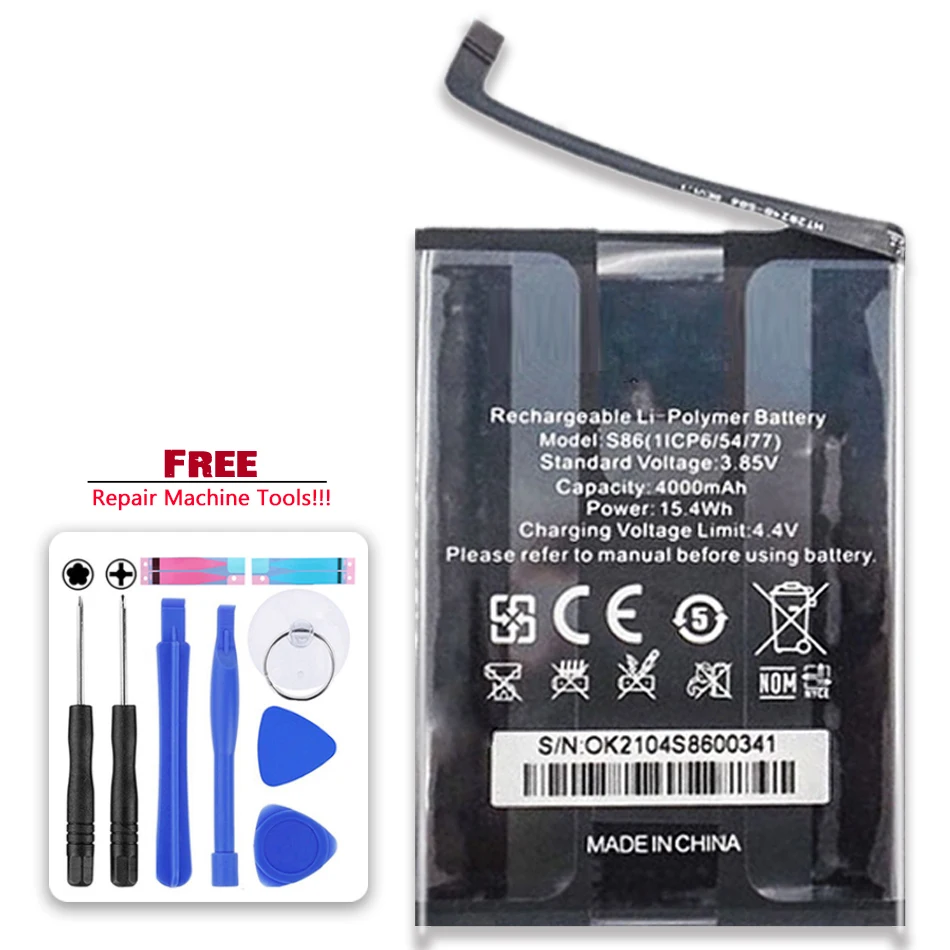 

Battery 4000mah for Oukitel WP12 WP 12 Bateira