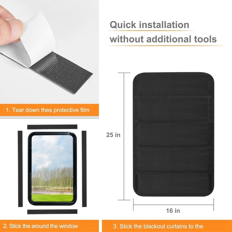 Козырек для окна Newrv складной затемняющий чехол дверей прицепа кемперов складный