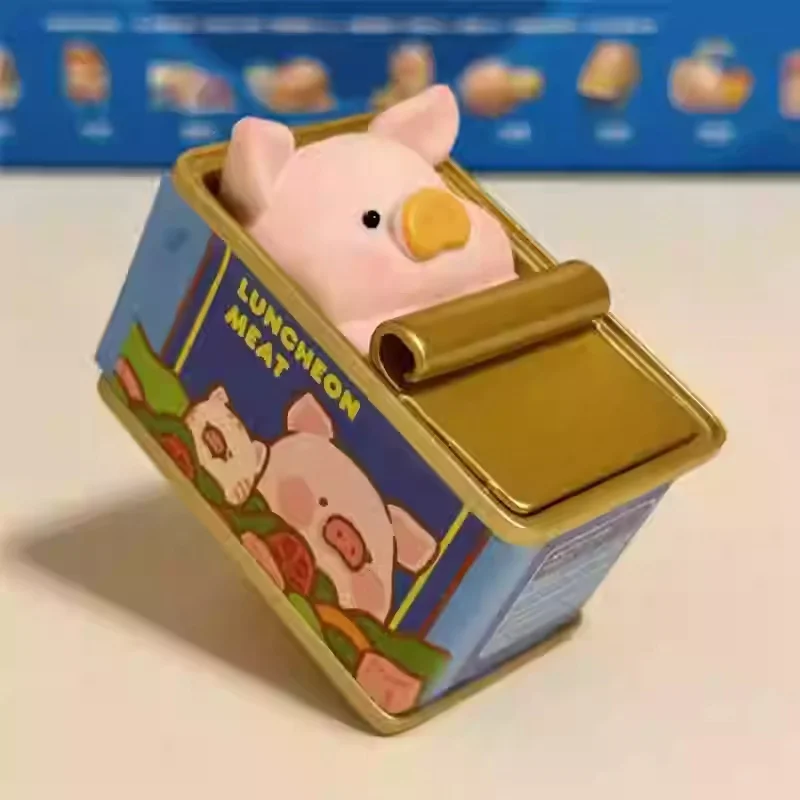 Lulu Pig Associated Daily Blind Box Kawaii Piggy Аниме Фигурка Кукла Украшение Коллекция Модель