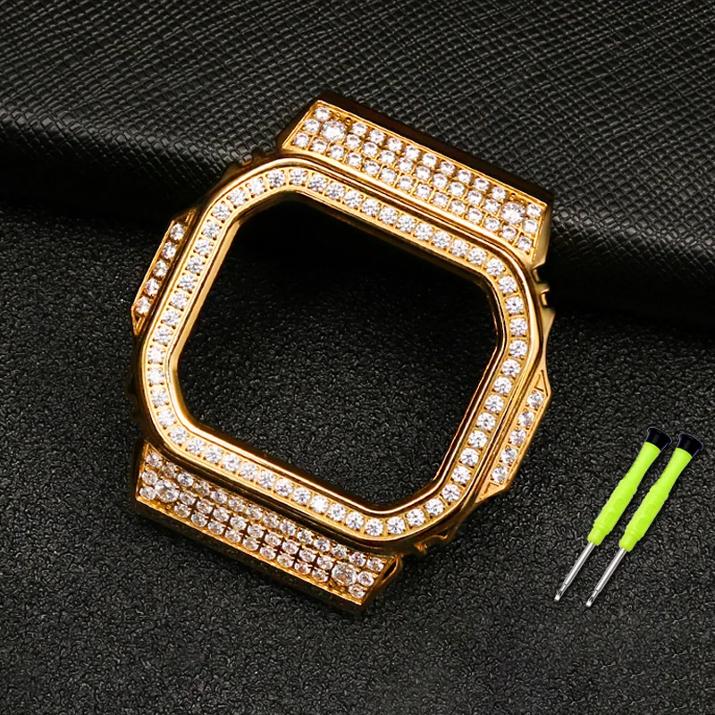 Модифицированный ремешок для часов + чехол G-SHOCK Casio DW5600 DW5610 GW-B5600 Металлический