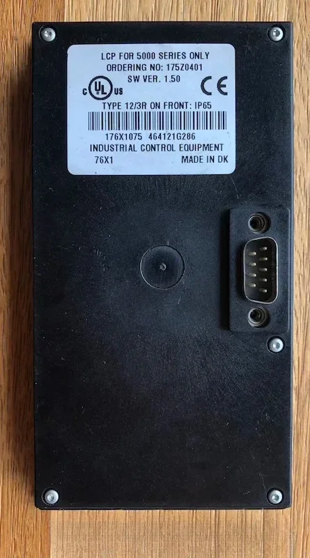 95% новая панель преобразователя частоты 175Z0401 VLT5000 Операционная LCP ДЛЯ 5000