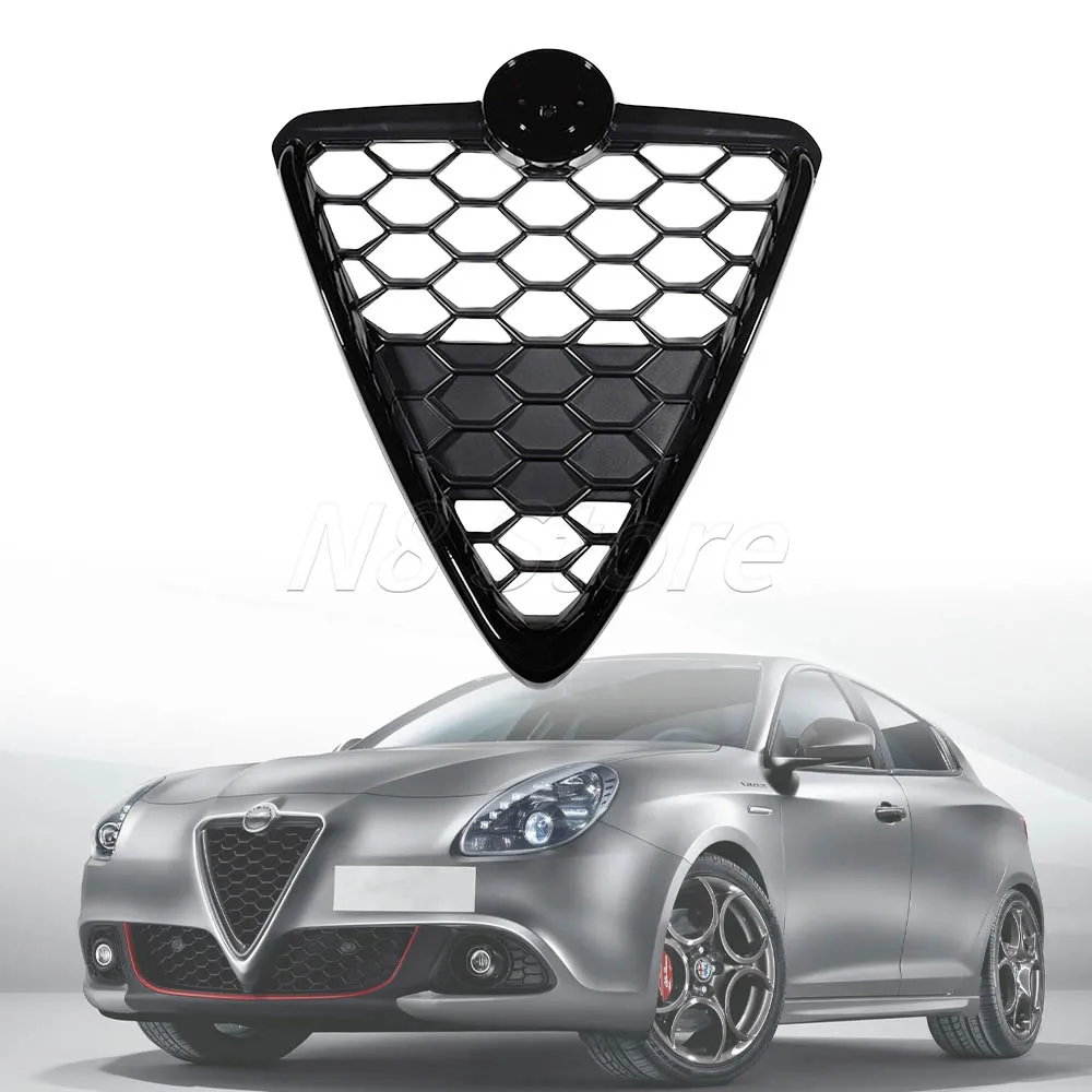 Решетка для радиатора на передний бампер решетка с сотовой сеткой гонок Alfa Romeo