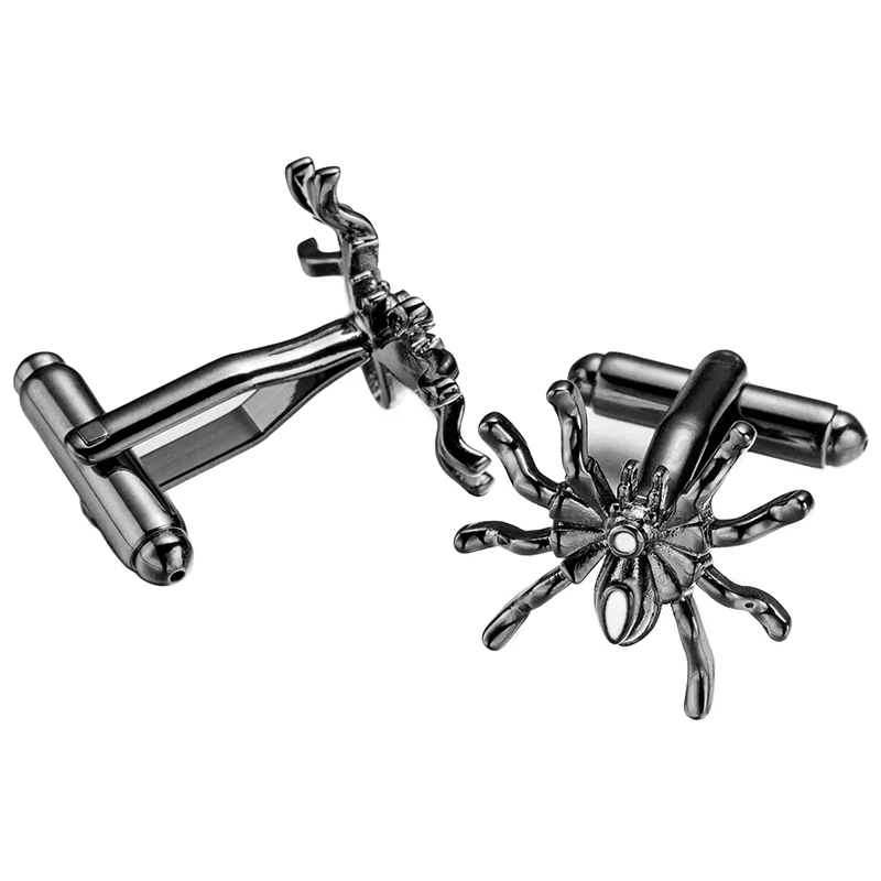 

Ювелирные изделия KFLK, запонки для рубашки для мужчин, подарок, фирменные запонки в виде животных и пауков, пуговицы высокого качества, запон...