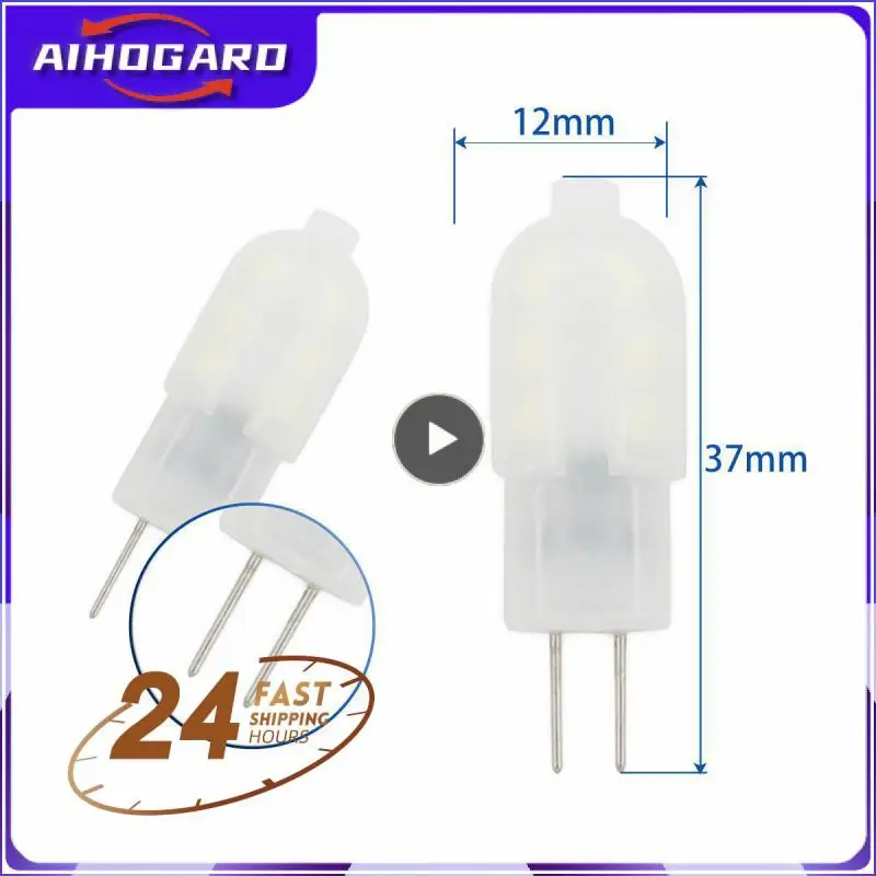 

1~6PCS Led Lamp Bead 12v Pin Creative Small Bulb Mini G4 12 Bead Pc Crystal Lamp 2023 Low-voltage 360 Beam Angle Hot