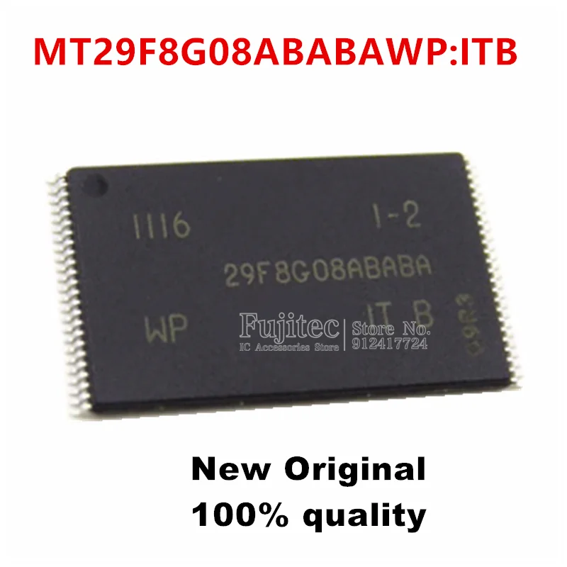 

1PCS New Original MT29F8G08ABABAWP:B MT29F8G08ABABA 29F8G08ABABA TSOP48