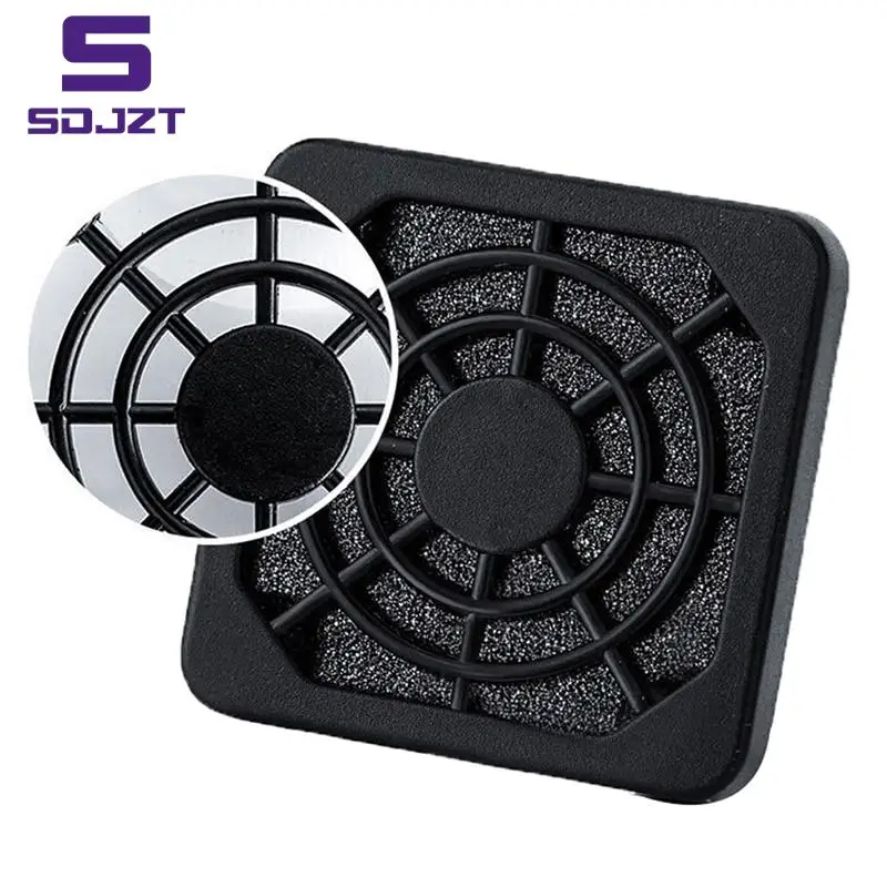 

40mm 60mm 80mm 90mm ABS Case Fan Dust Filter Guard Grill Protector Dustproof Cover PC Computer Fans Filter Cleaning Case