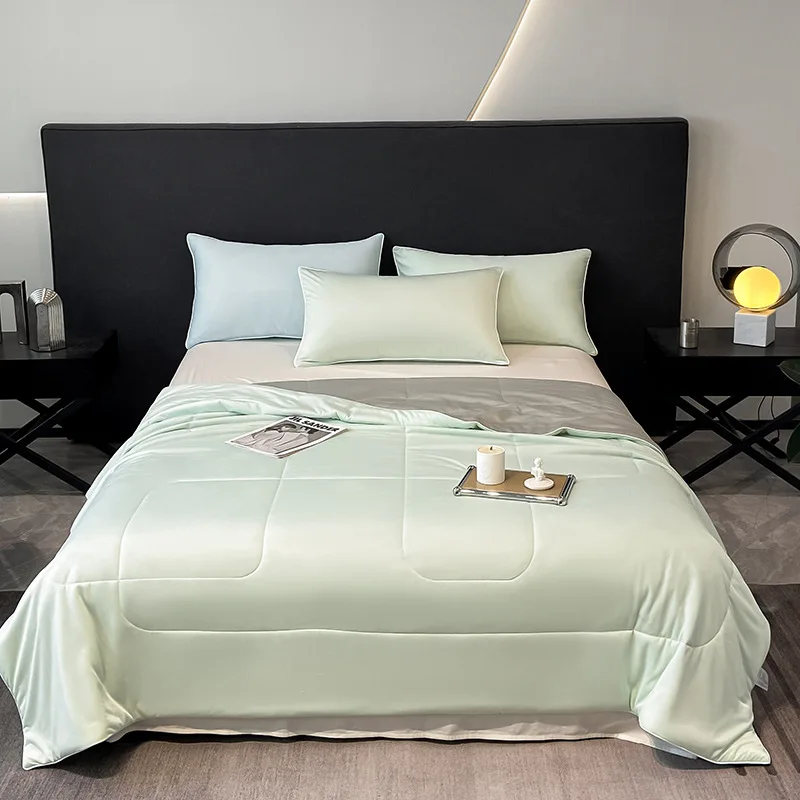 

Летнее одеяло с максимальным комфортом для матери и ребенка-остается прохладным и уютным на весь лето