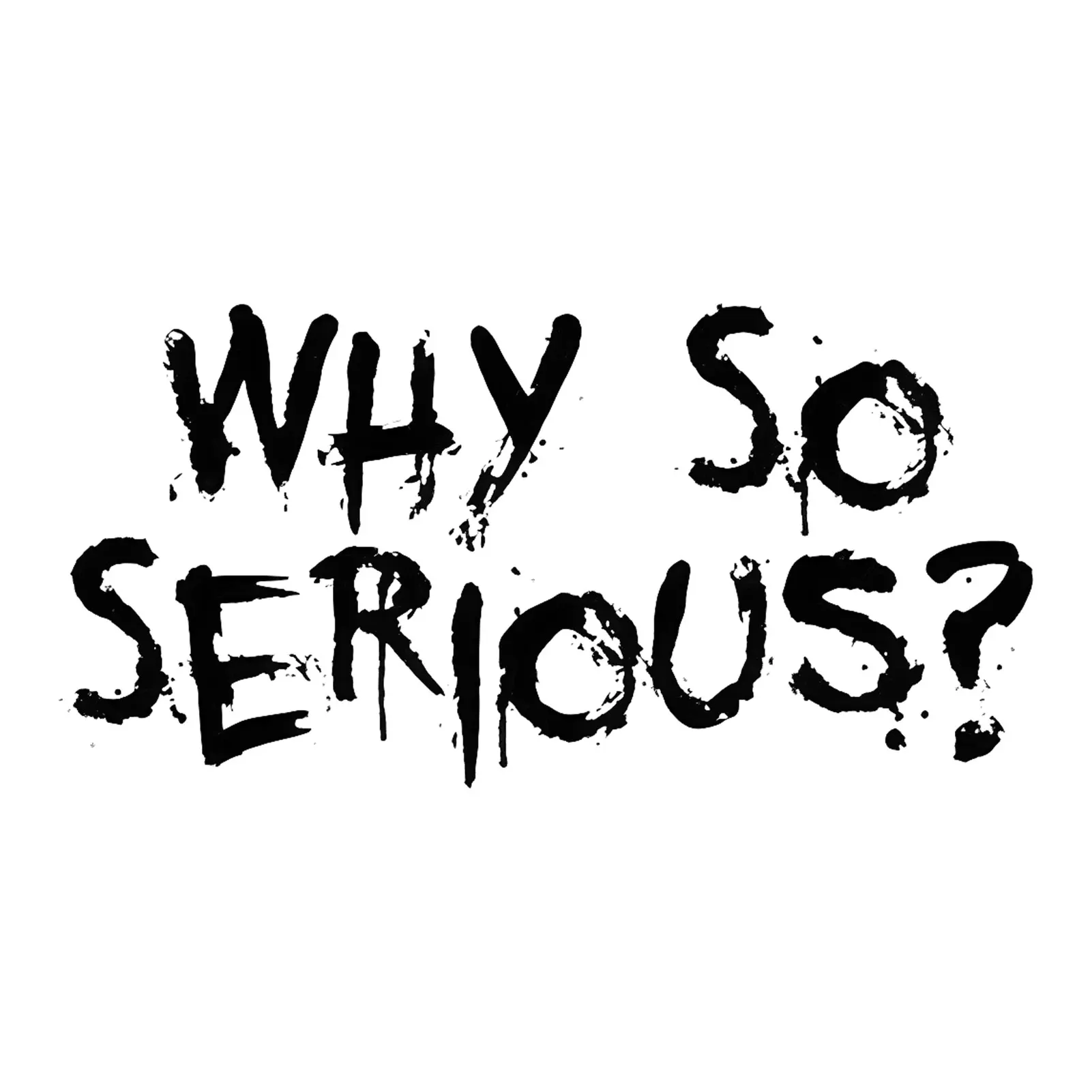 

Почему-So-Serious наклейки для автомобиля крутые наклейки для мотоциклетных шлемов уникальные наклейки «сделай сам» для украшения стены мотоцикла, автомобиля, ноутбука