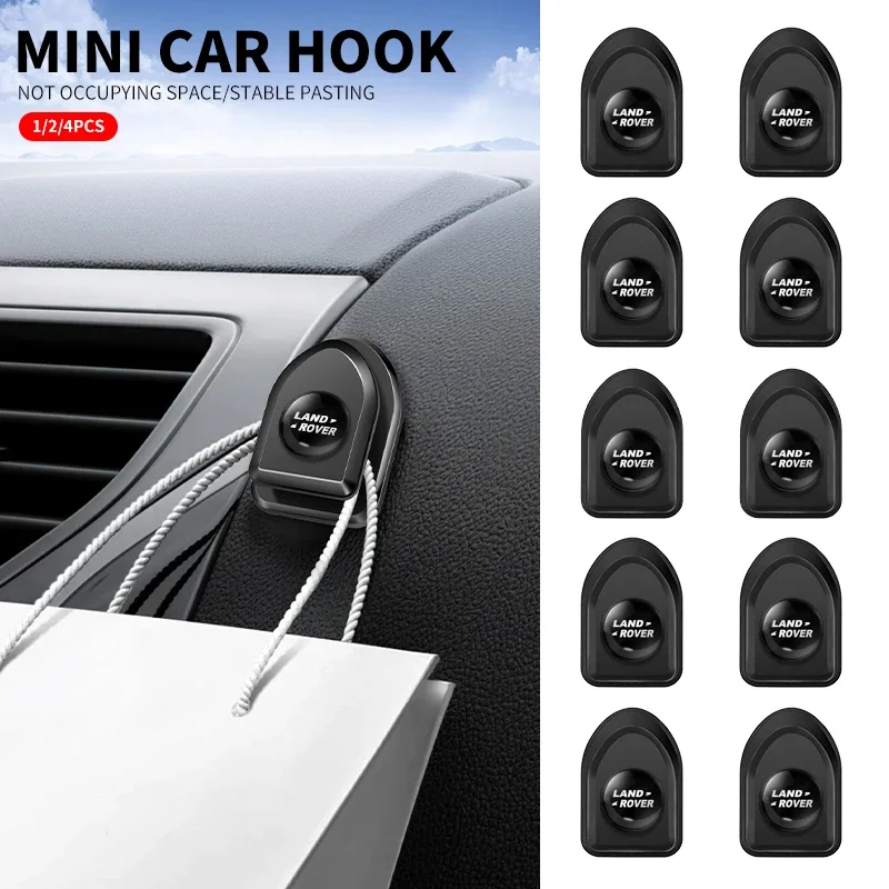 2/4 шт. ABS автомобильные самоклеящиеся мини-крючки для хранения аксессуары Land Rover