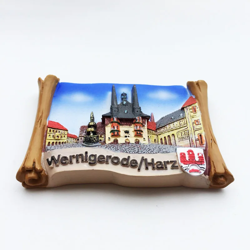 Немецкие магниты на холодильник креативные туристические сувениры наклейки