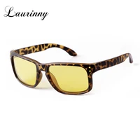 New Hot Selling Womens Sunglasses Brand Design Trend Square Frame Sports Polarized Glasses Night Vision Cycling Sun Glasses Men