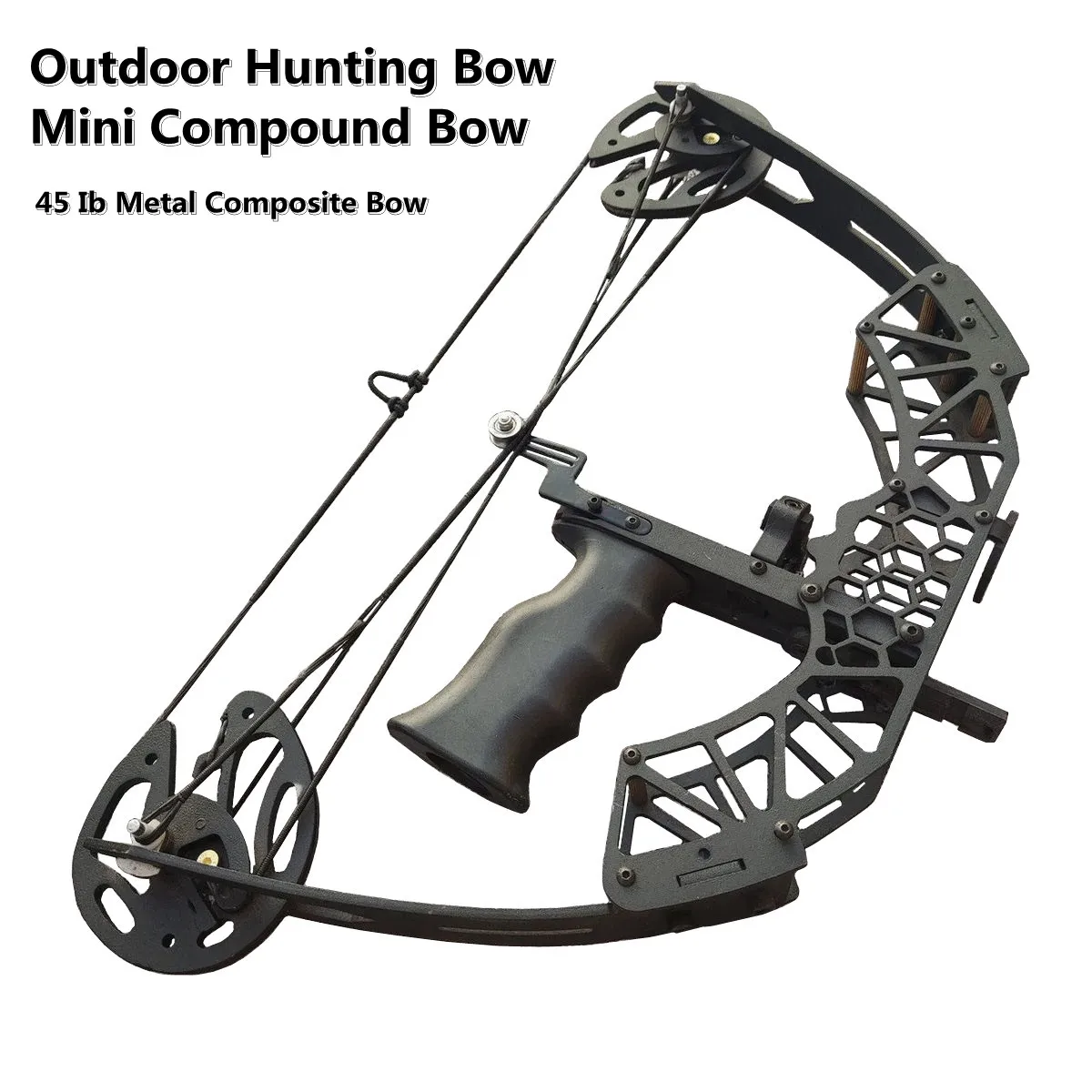

45lb Shooting Compound Bow Archery Mini Compound Bow High Quality Hunting Shooting Accessories Outdoor Archery Practice Bow
