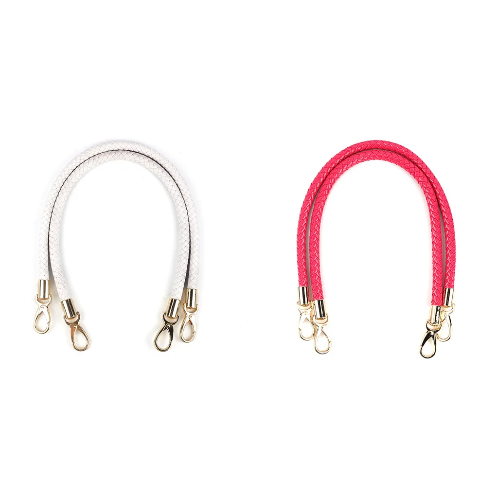 

Pack of 2 Handbag Braided Rope Crossbody Shoulder Bag Straps Replacing Parts