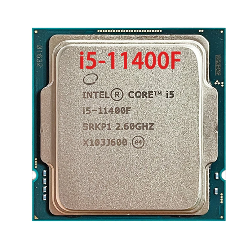 

Процессор Intel Core i5-11400F i5 11400F 2,6 ГГц шестиядерный двенадцатипоточный ЦПУ L3 = 12M 65W LGA 1200