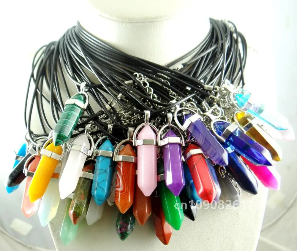 Натуральный камень кристалл кварца бирюза тигровый глаз авантюрин