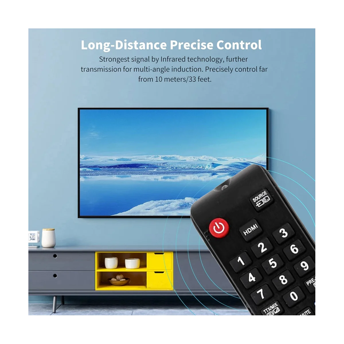 AA59-00581A заменить пульт дистанционного управления для телефона LCD TV UN32EH4500 UN46ES6100F