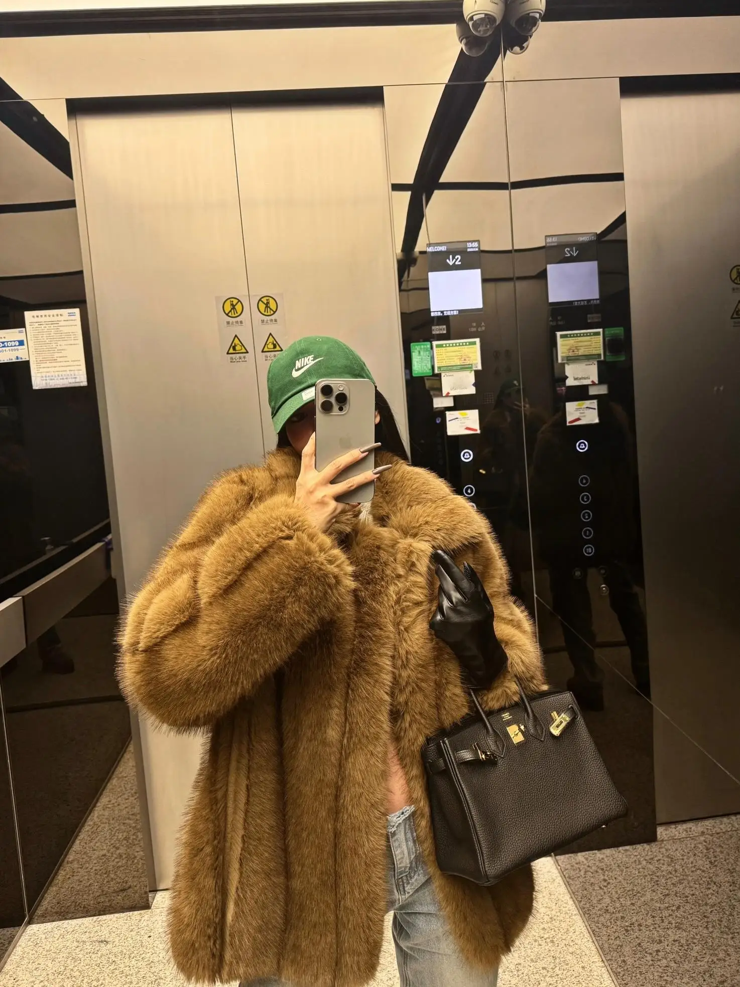 Clearance Leak-Picking ~ Counter Withdraw from Cupboard Winter Heavy American Gyaru Retro Thickened Environmentally Friendly ...