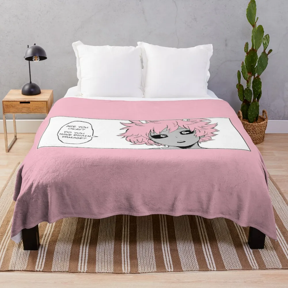 

Новинка Kawaii постельное белье двухъярусные кровати диван Мина Bnha Ashido флисовое покрывало плед одеяло s