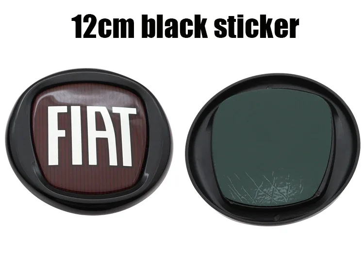 

1 шт., 12 см, 9,5 см, 6 см, 3D ABS, автомобильный передний логотип, рулевое колесо, задний бампер, задняя дверь, багажник, эмблема, наклейка, аксессуары для стайлинга для FIAT