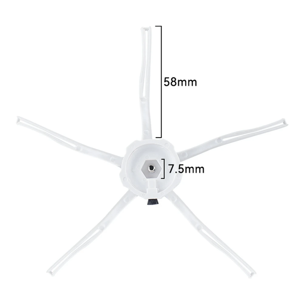 Запасная боковая щетка для Xiaomi Mijia Roborock S501/S511/S5 Max/S6/S6Pure/S4/E4/E35/E2 | Бытовая техника
