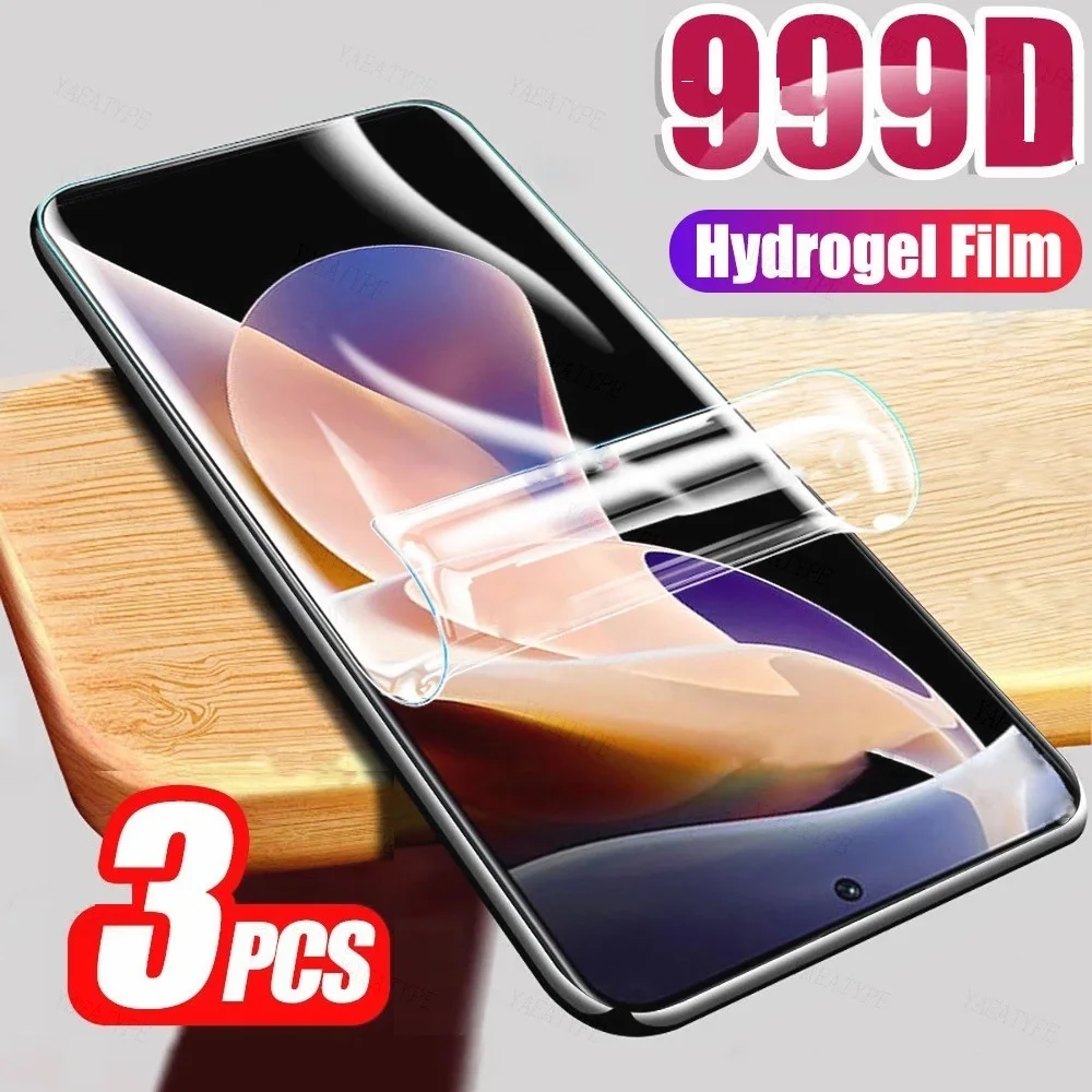 

3pcs hydrogel film For Xiaomi Redmi 8 8A 9A 9AT 9C NFC Tempered Screen Protector Redmi Note 8 9 10 Pro 8T 9T 10T 9S 10S