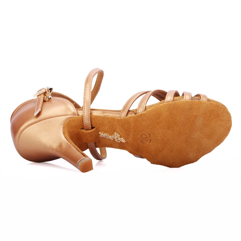 BD Latin Dance Shoes Authentic Female Soft-Soled Dancing Professional National Standard BDSALSA 216 Ballroom FREE BAG BDDANCE