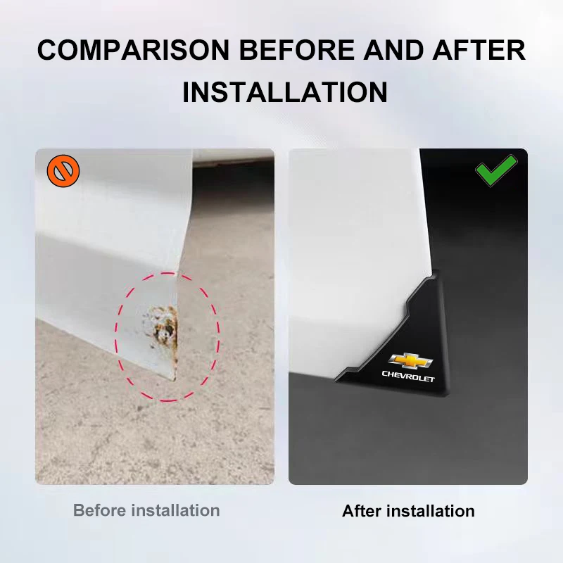 Наклейки на автомобильные двери 2 шт. для Chevrolet Cruze Aveo Camaro Garna Epica Lova Sail Spark Impala