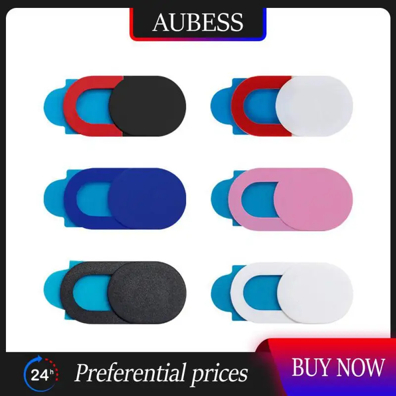 

1-8pcs Cover Shutter Portable High-quality Camera Cover Antispy Plastic For Xiaomi Laptop Ipad Webcam Privacy Sticker Universal