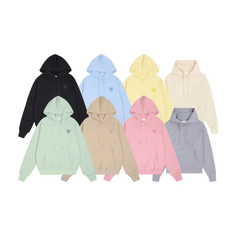 

2023 New Men And Women Spring Autumn Hoodie Embroidered Hooded Korean Fashion Harajuku Pullover Couple Tracksuit