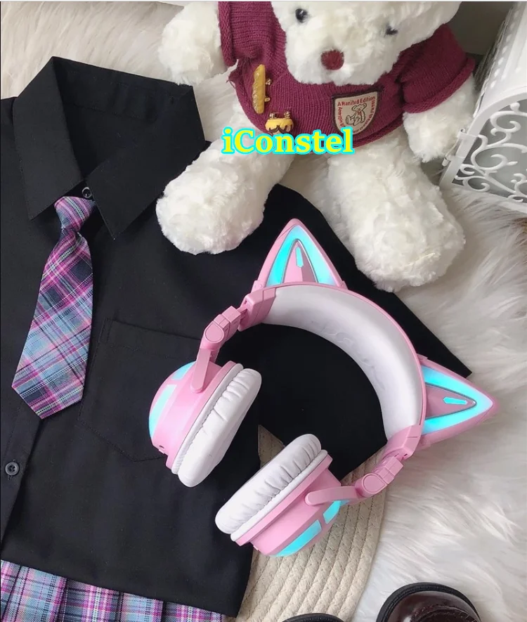 Bluetooth-гарнитура YOWU 3G с кошачьими ушками, с шумоподавлением