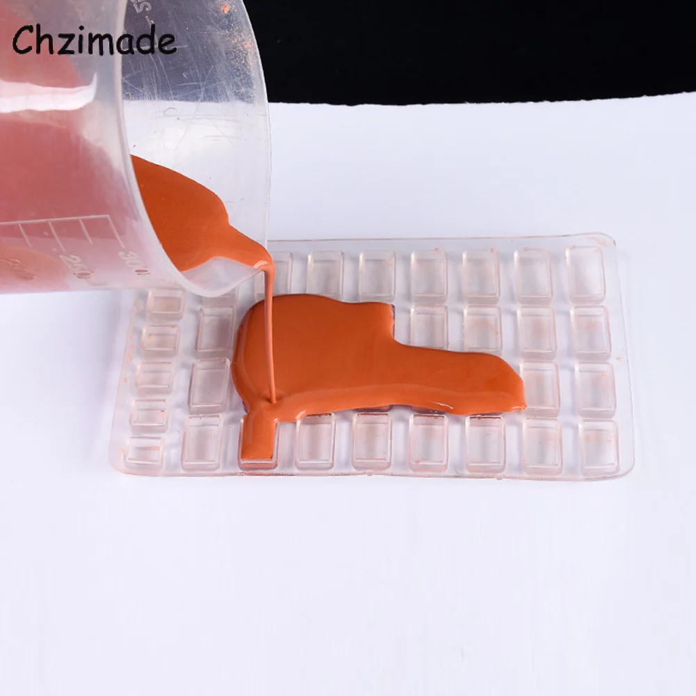 Chzimade песочный стол создание мини-кирпича силиконовая форма для цемента модель