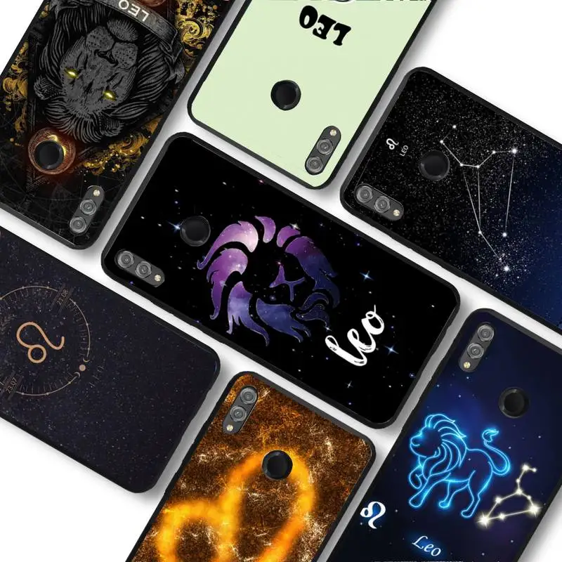 

Constellation Leo Phone Case for Huawei Honor 10 i 8X C 5A 20 9 10 30 lite pro Voew 10 20 V30