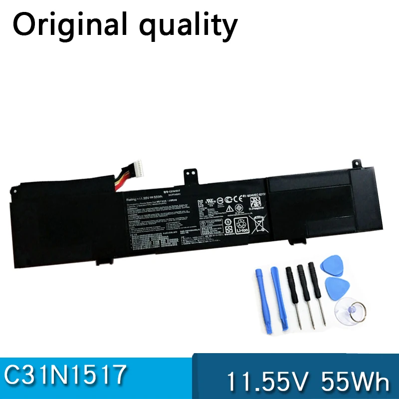 C31N1517 11 55 V 55Wh Аккумулятор для ASUS VivoBook Flip Q304UA Q304UAK Q304UJ TP301UA-1B TP301UJ TP301UJ-1B TP301UA
