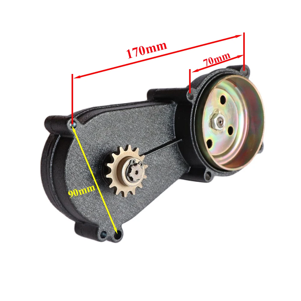 Мотоцикл 11T 13T 14T 17T 20T T8F для 43CC 47CC 49CC коробка передач с одной цепью сцепления Mini Moto