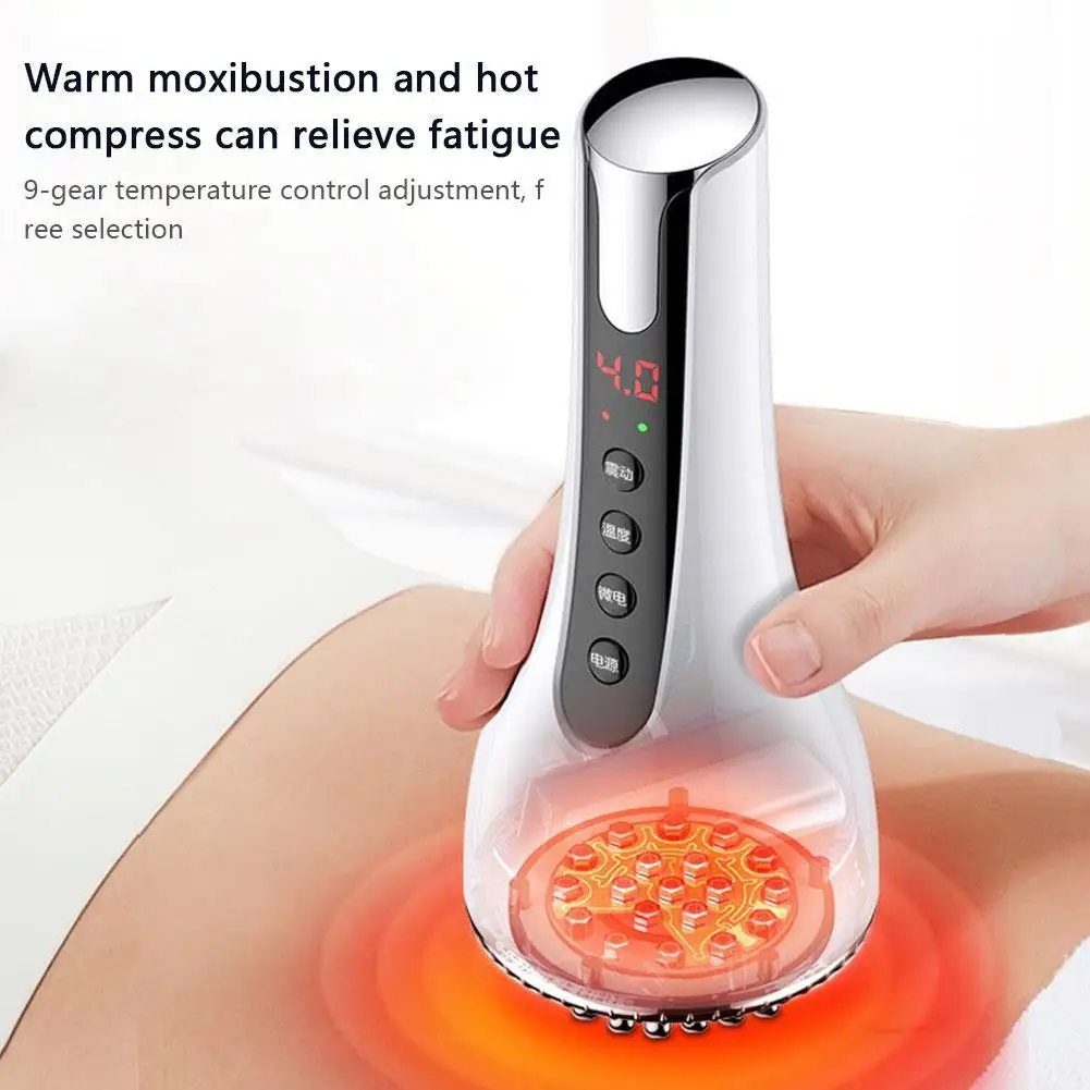 

EMS Body Slim Massager Infrared Therapy Gua Sha Scraping Anti Cellulite Fat Burner Beauty Shaping Weight Loss Electro stimulator
