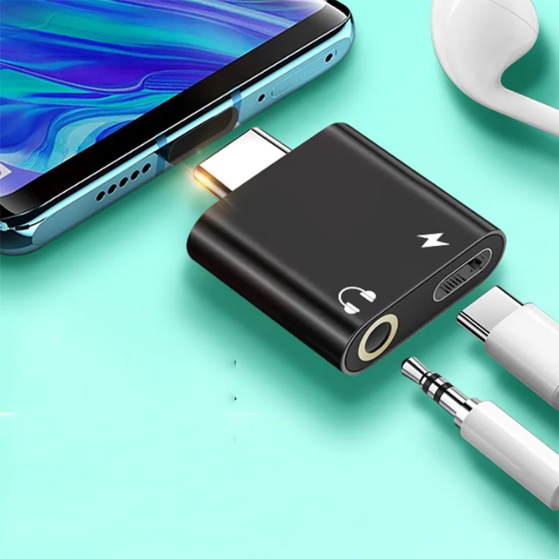 Аудиоадаптер 2 в 1 зарядный адаптер для наушников iPhone 13 12 11 Aux-разъем Lightning 3 5 мм