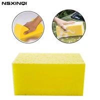 nsxinqi 1piece rectangle car cleaning sponge automobile honeycomb big macroporous auto corral clean washing tool