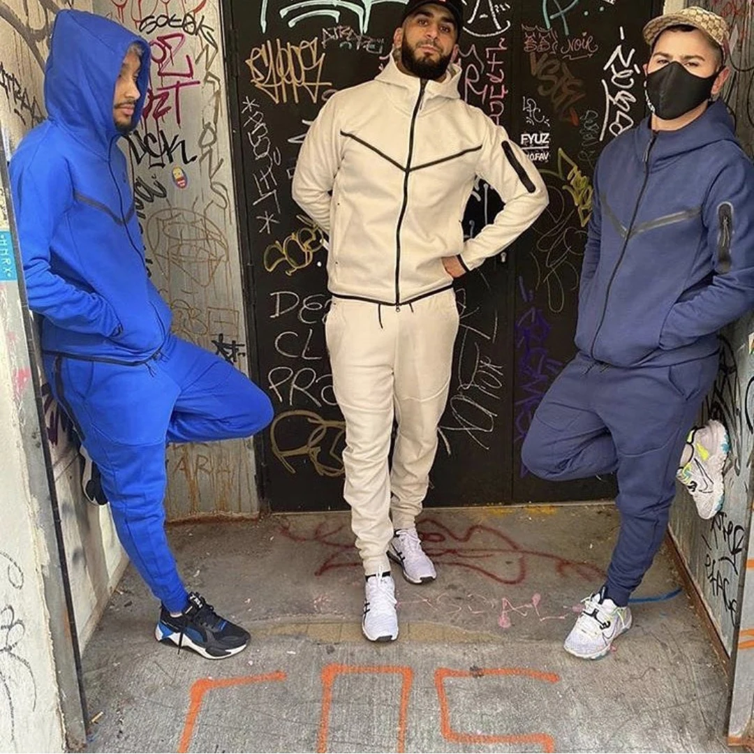 Новинка 2022 Брендовые мужские куртки рубашки и брюки на молнии модная толстовка