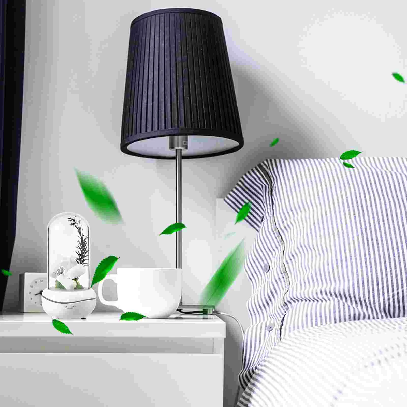 

Flower Rose Lamp Bottle Light Led Diffuser Eternal Humidifier Aromatherapy Everlasting Mist Diffusers Night Mini Table Box